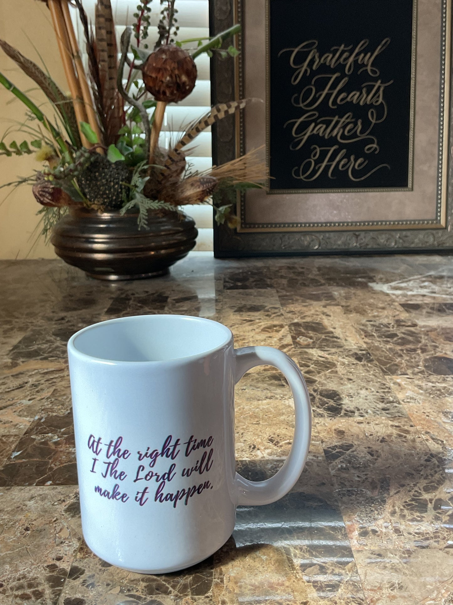Keep the faith mug