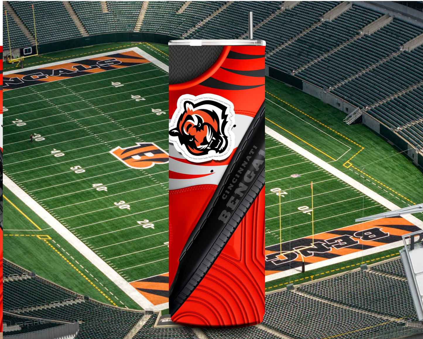BENGALS 20oz sneaker tumbler