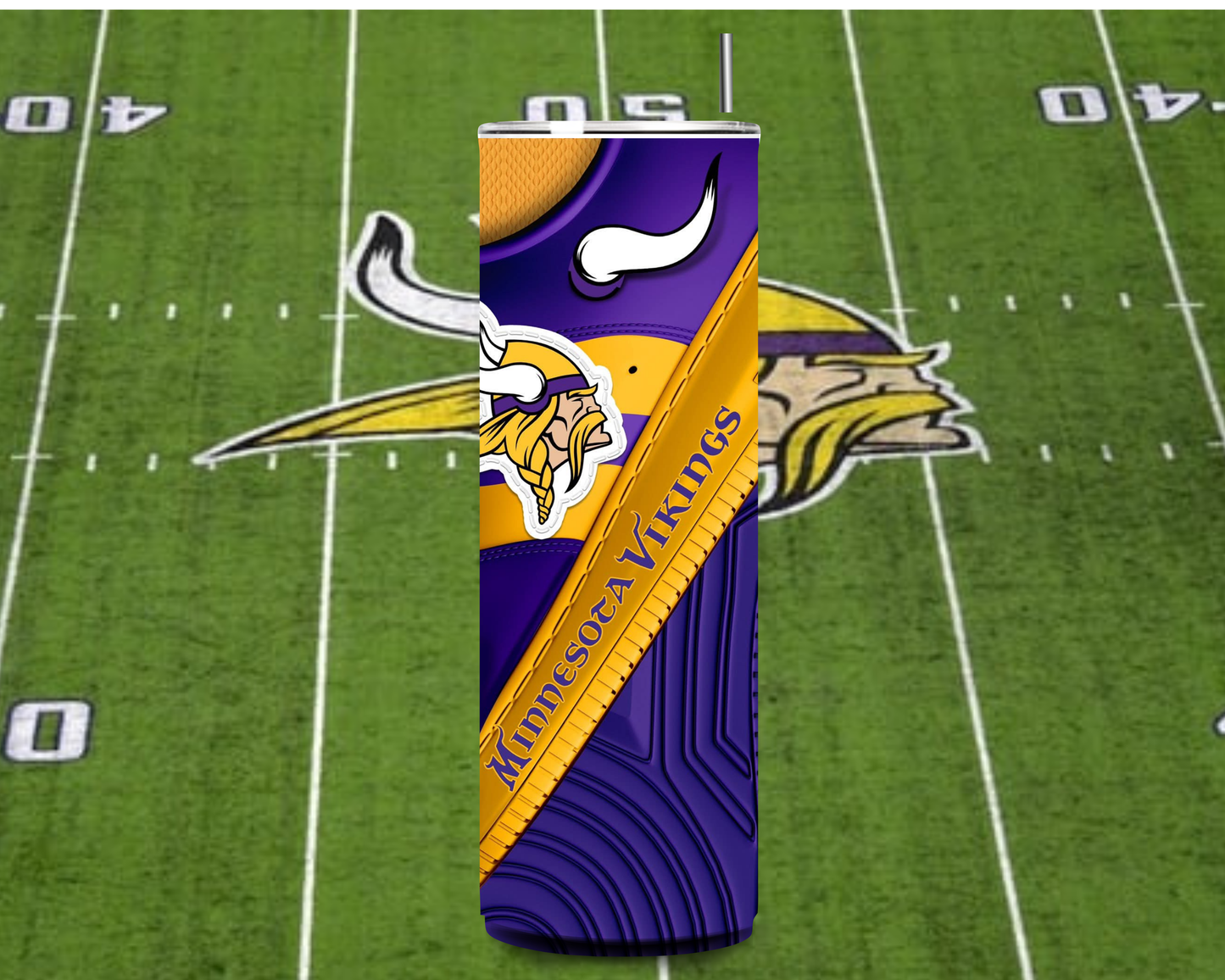 VIKINGS 20oz sneaker tumbler