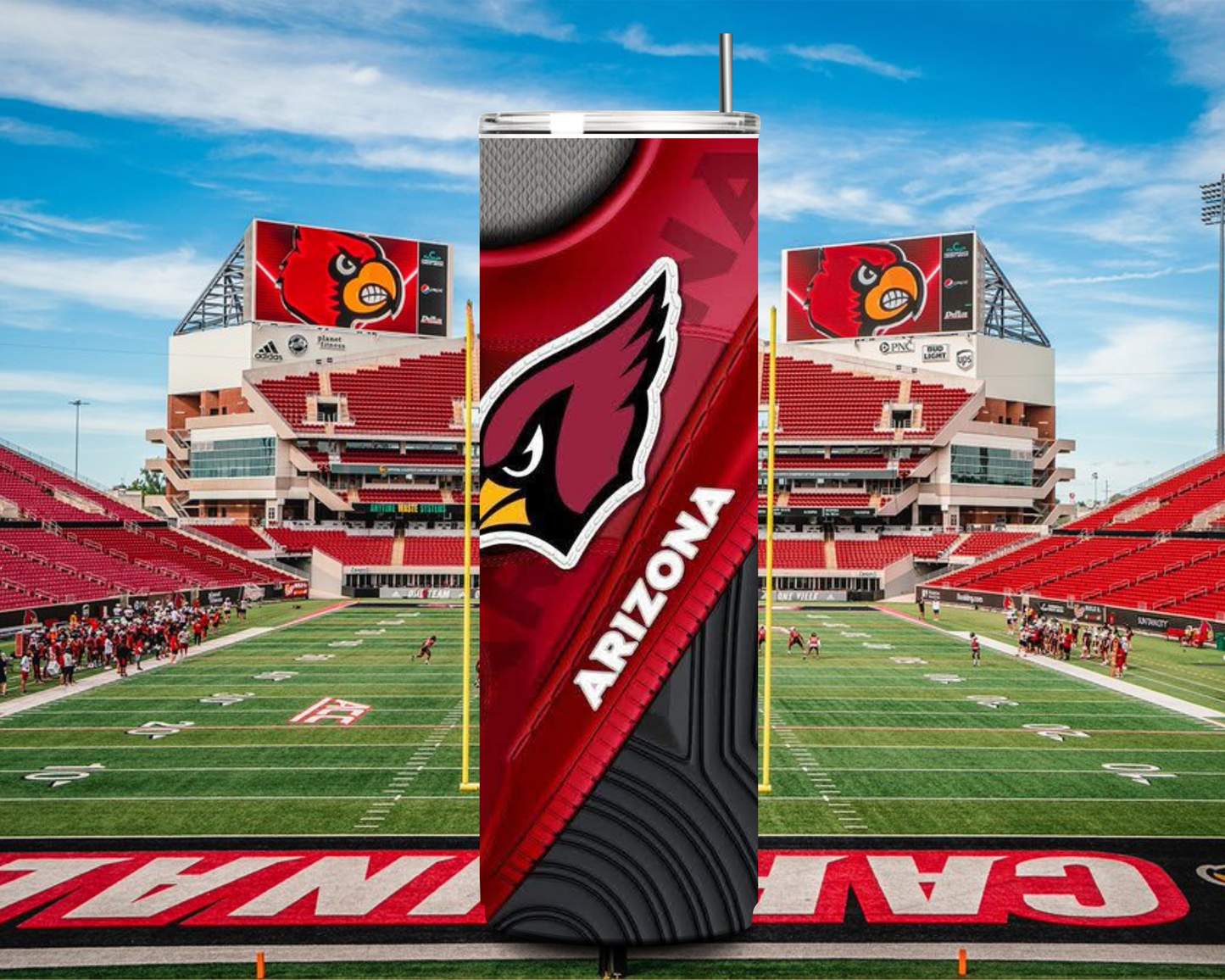 CARDINALS 20oz sneaker tumbler