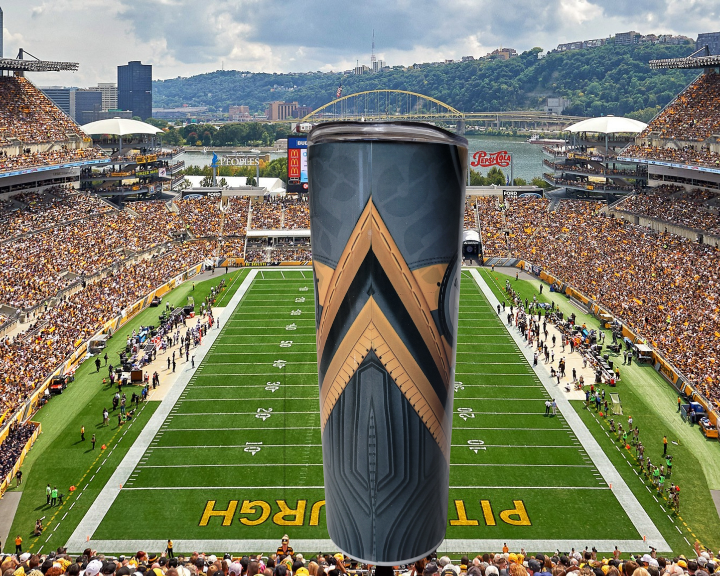 STEELERS 20oz sneaker tumbler