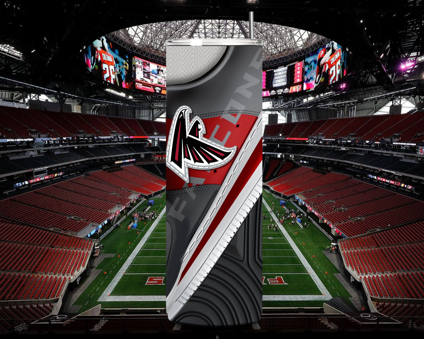 FALCONS 20oz sneaker tumbler