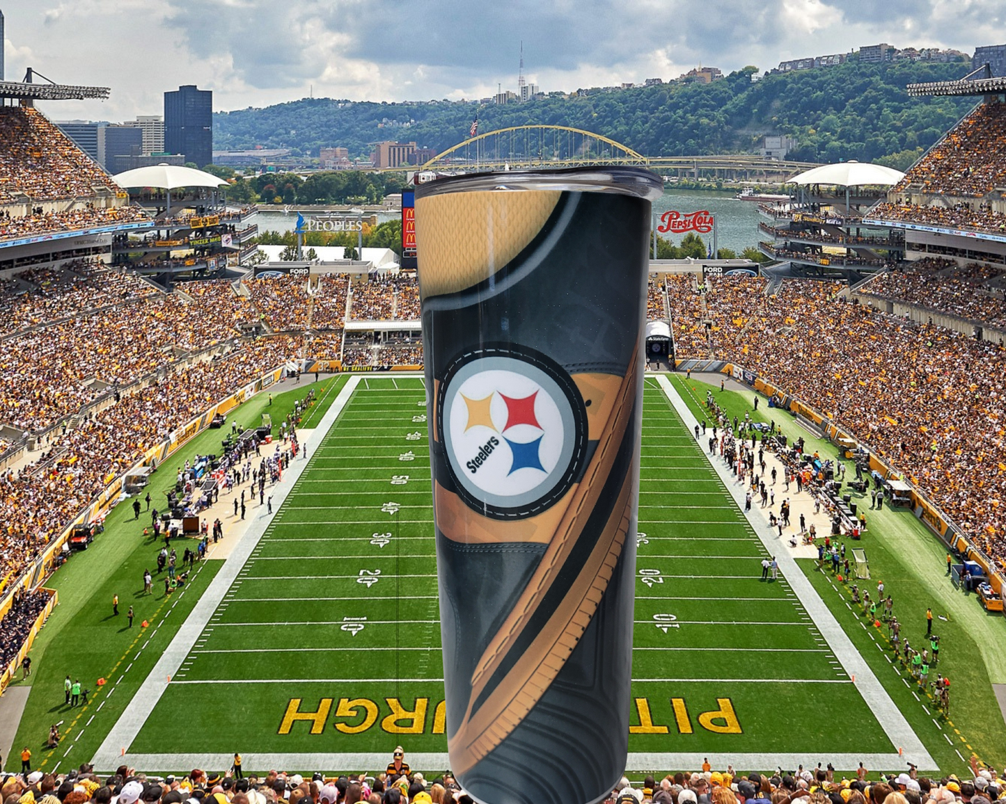 STEELERS 20oz sneaker tumbler