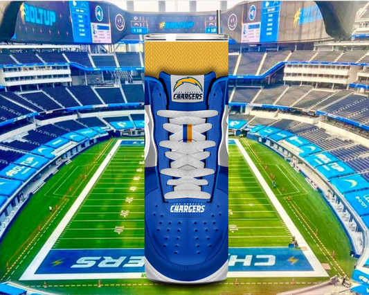 CHARGERS 20oz sneaker tumbler