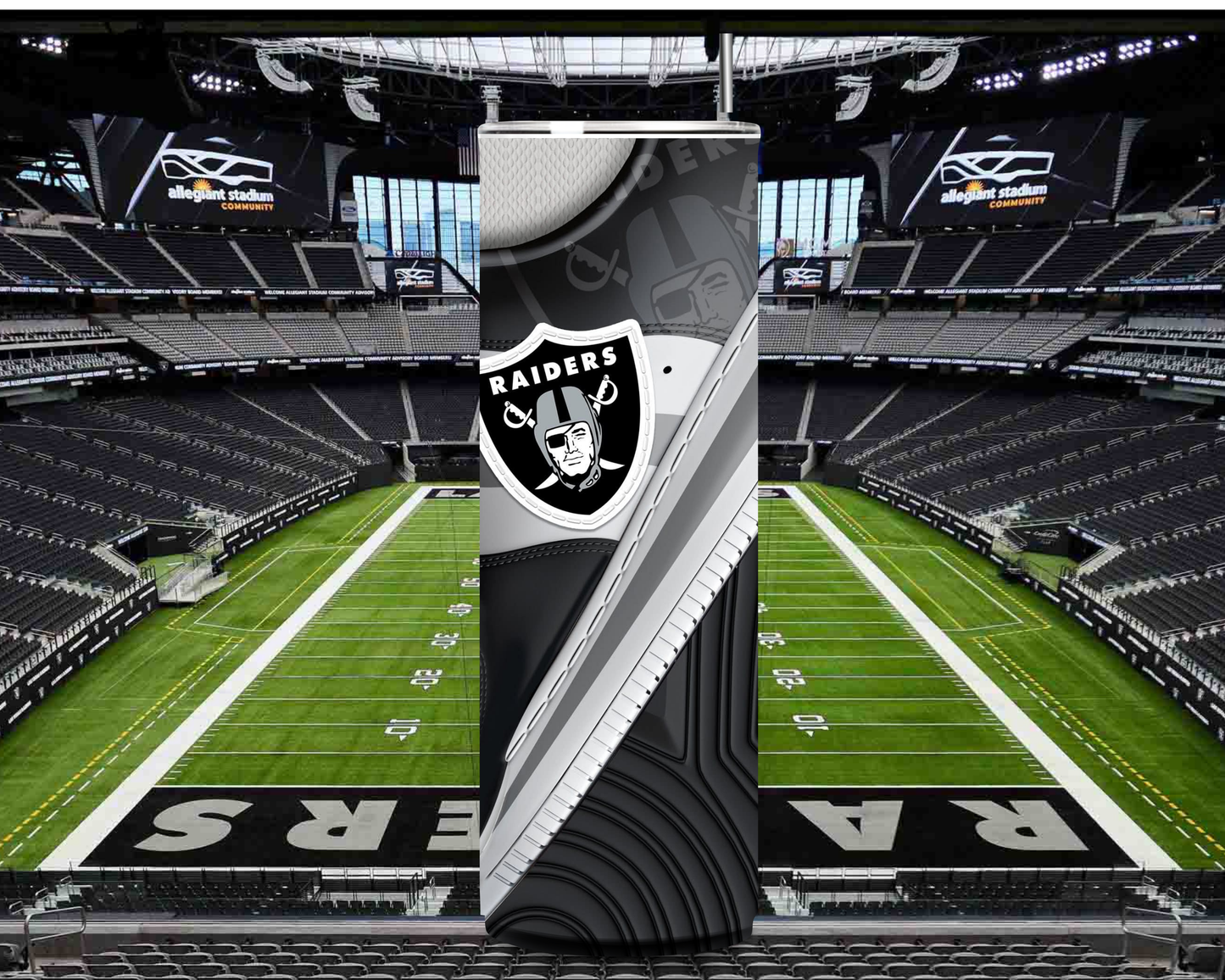 RAIDERS 20oz sneaker tumbler