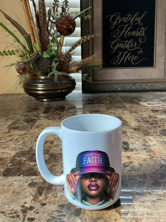 Keep the faith mug