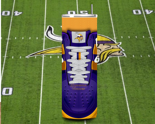 VIKINGS 20oz sneaker tumbler