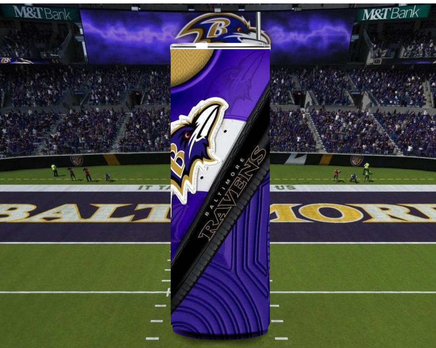 RAVENS 20oz sneaker tumbler