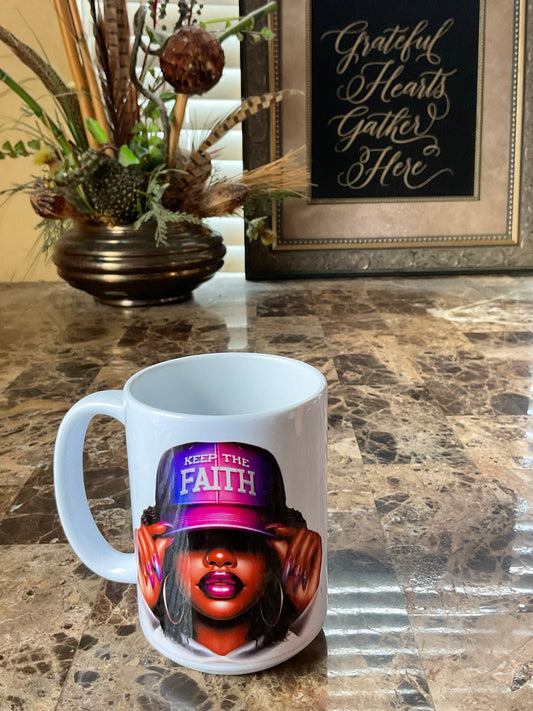 Keep the faith mug