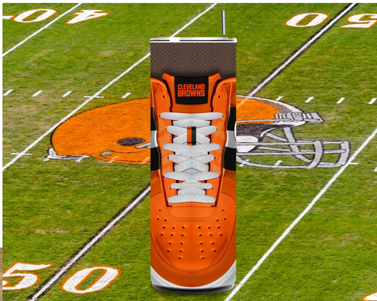BROWNS 20oz sneaker tumbler