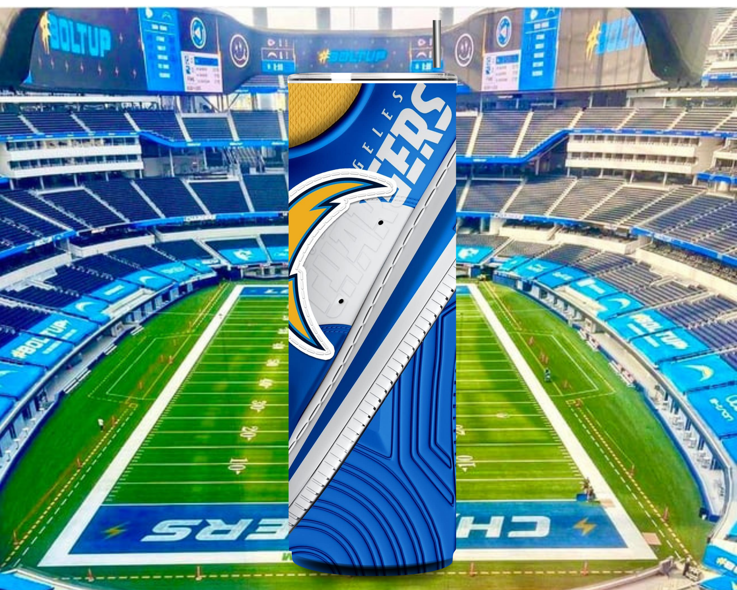 CHARGERS 20oz sneaker tumbler