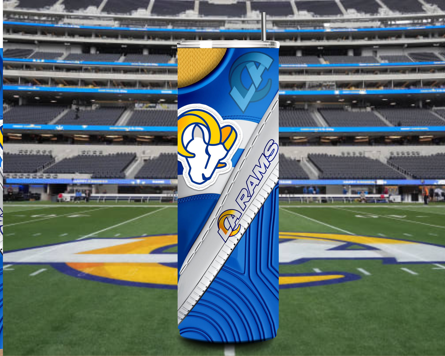 RAMS 20oz sneaker tumbler