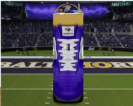 RAVENS 20oz sneaker tumbler