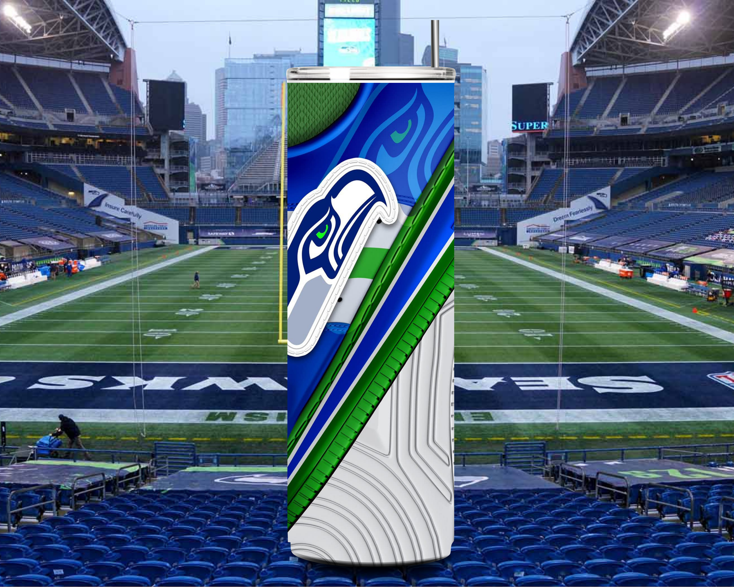 SEAHAWKS 20oz sneaker tumbler