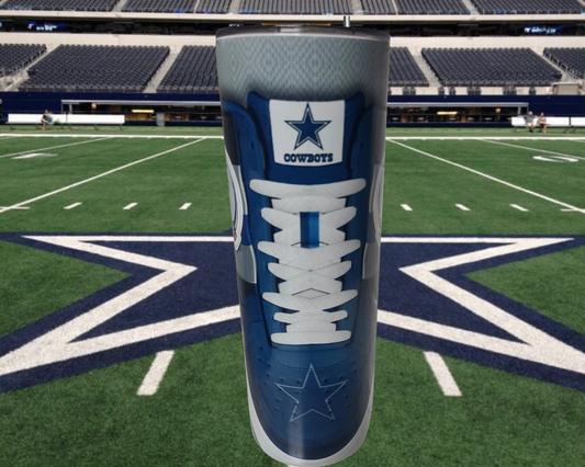 COWBOYS 20oz sneaker tumbler