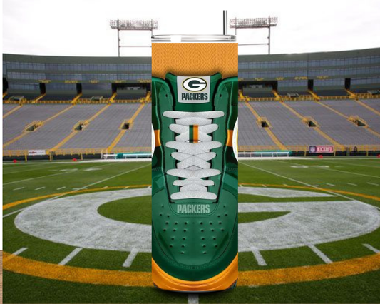 Green Bay PACKERS 20oz sneaker tumbler