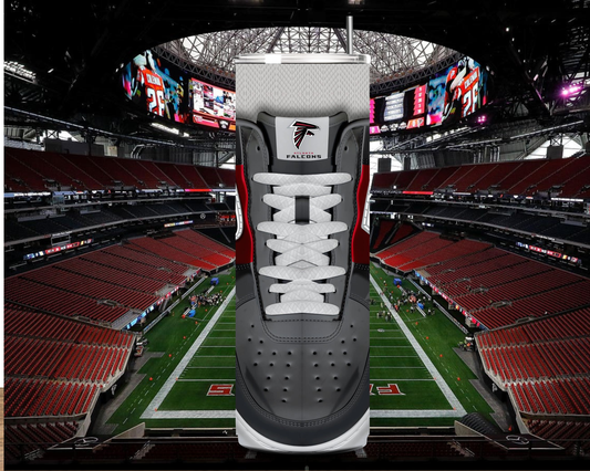 FALCONS 20oz sneaker tumbler