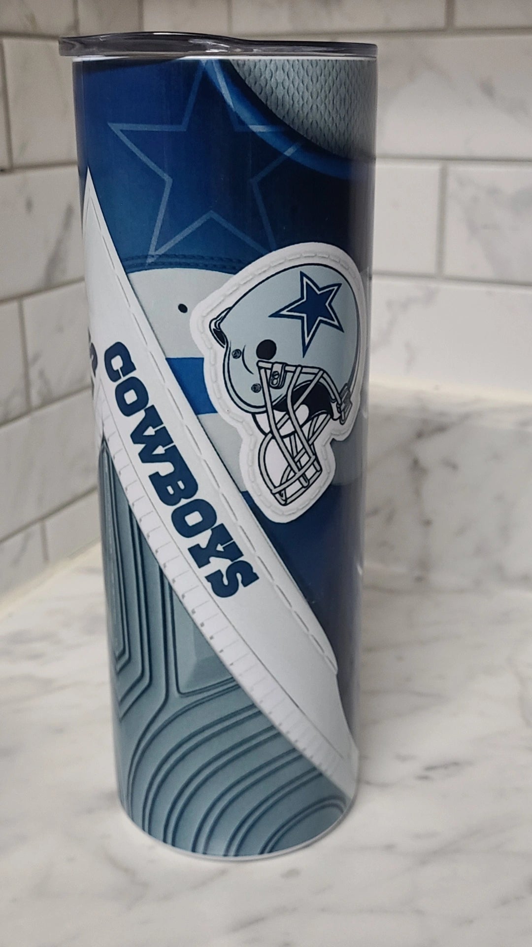 Cowboys 20oz sneaker tumbler