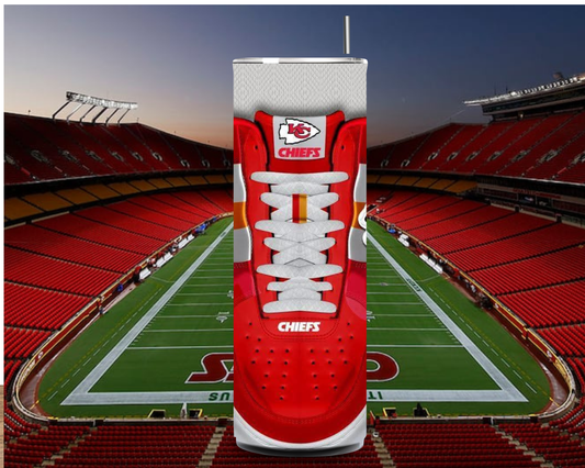 CHIEFS 20oz sneaker tumbler