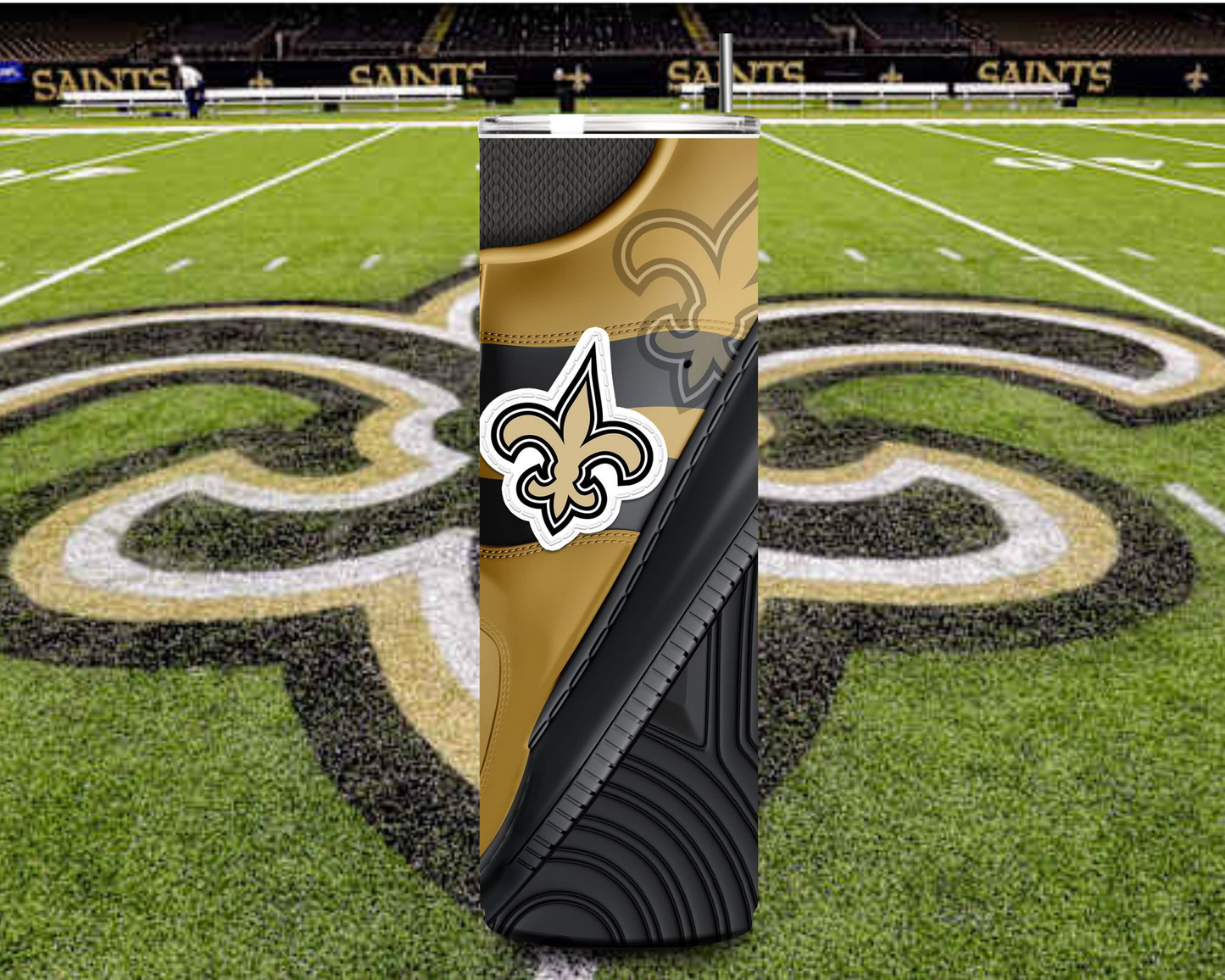 SAINTS 20oz sneaker tumbler