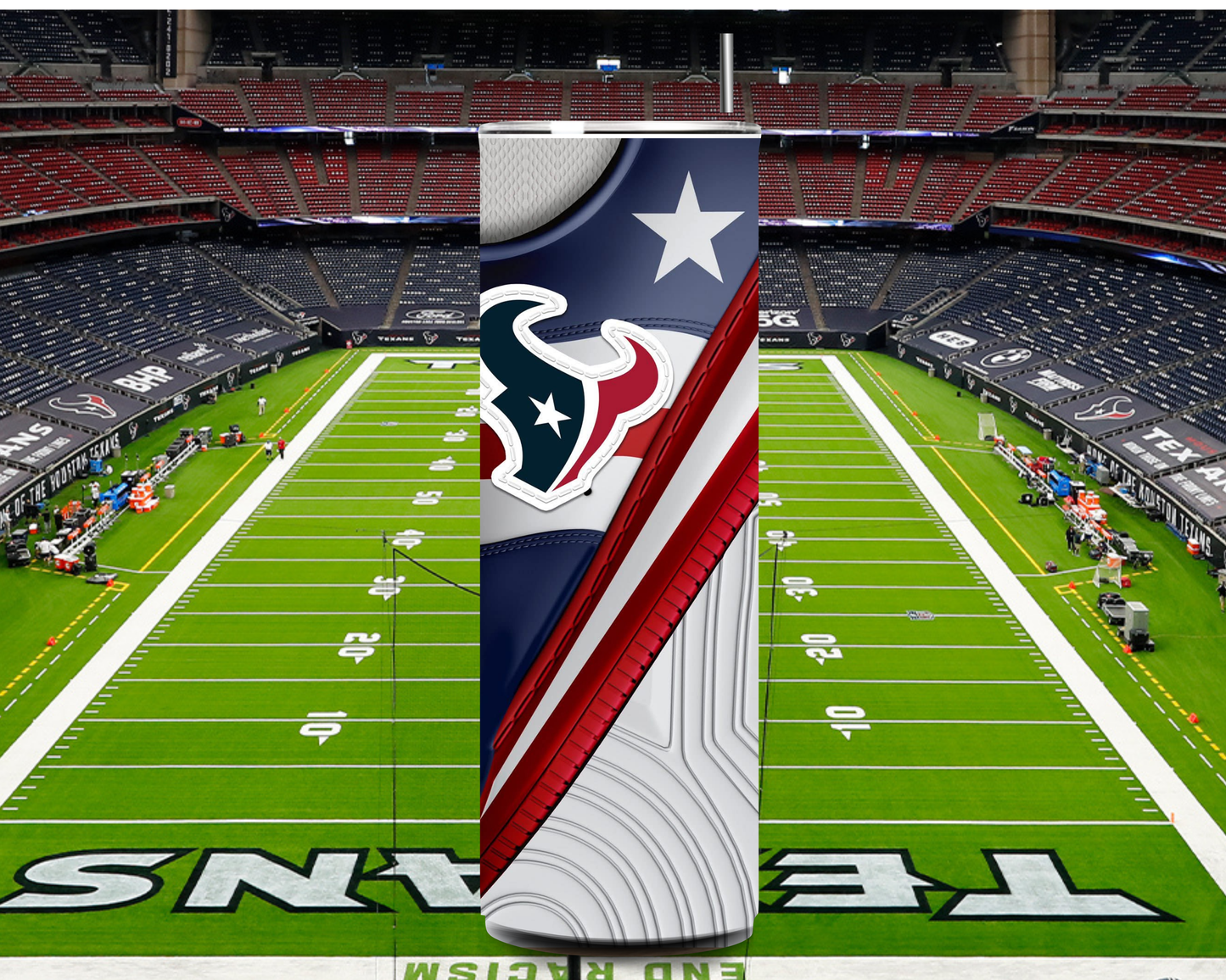 TEXANS 20oz sneaker tumbler
