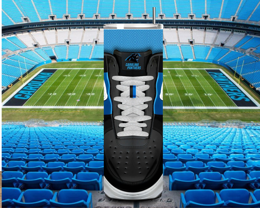 PANTHERS 20oz sneaker tumbler