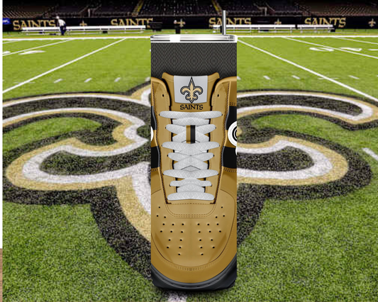 SAINTS 20oz sneaker tumbler